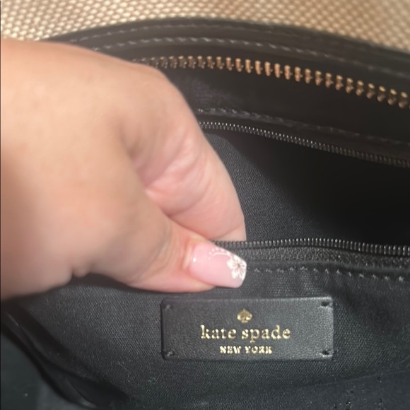 kate spade Ladybug Tote - Cream and Black with Red and pink Accents - Picture 3 of 8